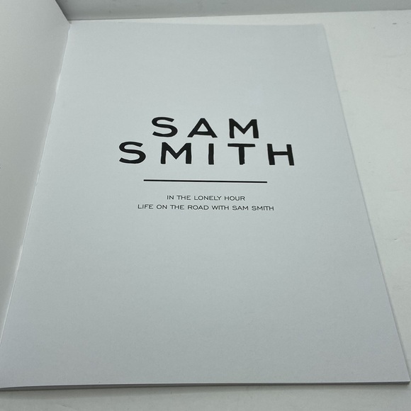 Sam Smith In The Lonely Hour Life On The Road Tour Program Book - Picture 7 of 11